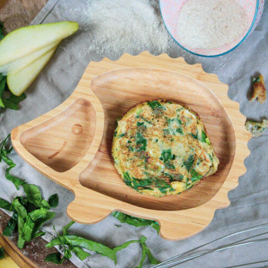 Spinach-Pears-Oats Frittata