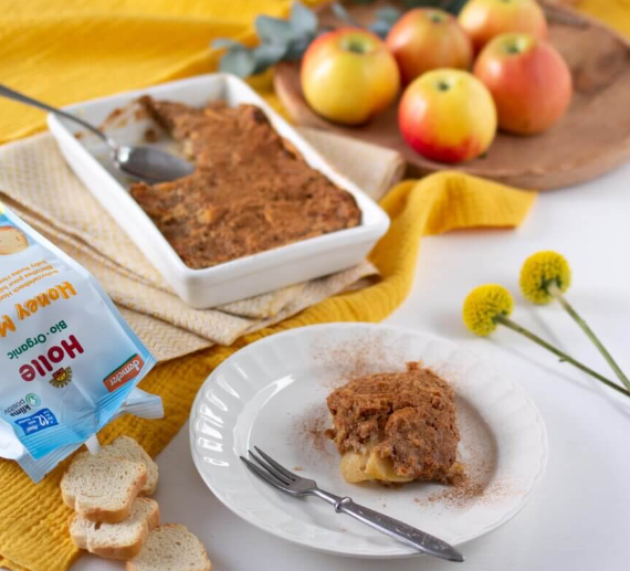 Apple and rusk casserole