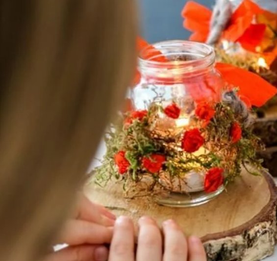 Upcycling baby jars – lanterns & lantern jars