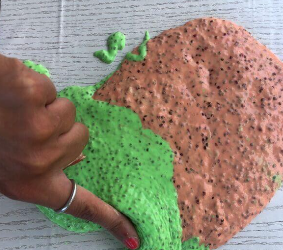 Slime from chia seeds