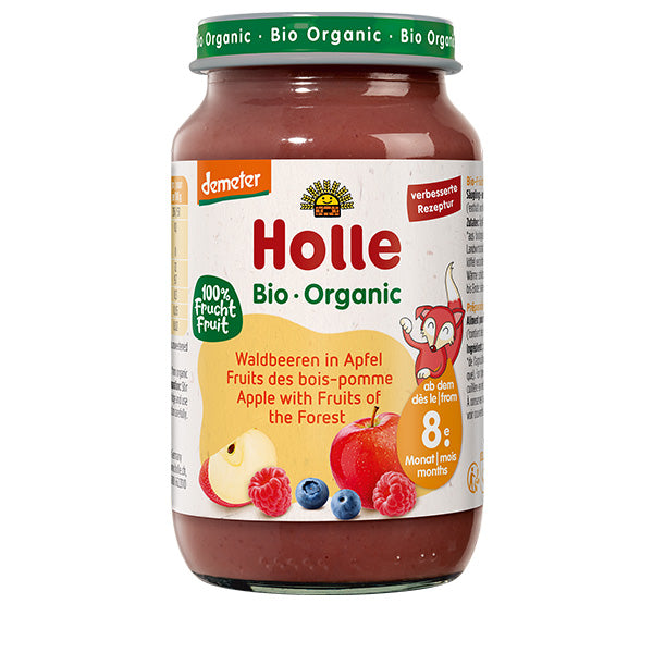 Organic Apple with Fruits of the Forest Baby Food
