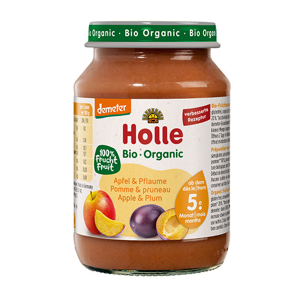 Organic Apple & Plum Baby Food