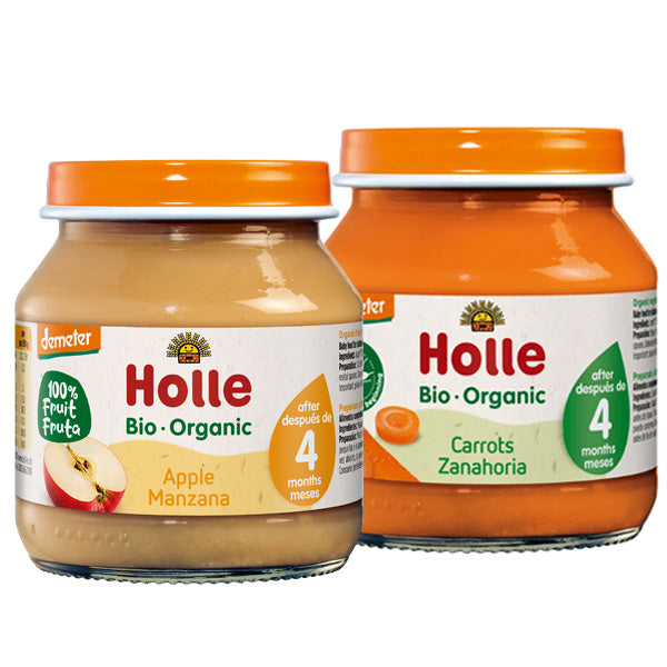 Organic Baby Weaning Starter Mixed Jars Pack