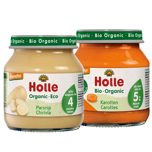 Organic Baby Weaning Starter Vegetable Jars Pack