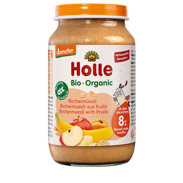 Organic Birchermuesli with Fruit Baby Food