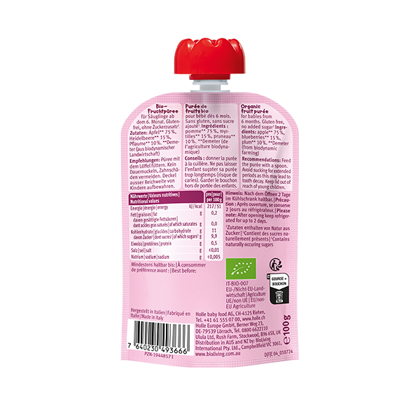 Organic Baby Food Pouch - Dino Dance
