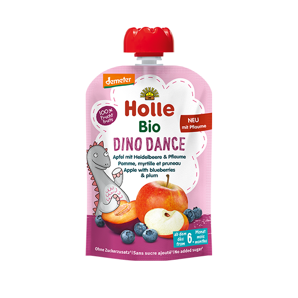 Organic Baby Food Pouch - Dino Dance