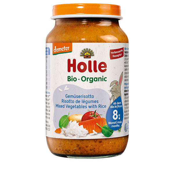 Organic Mixed Vegetables with Rice Baby Food