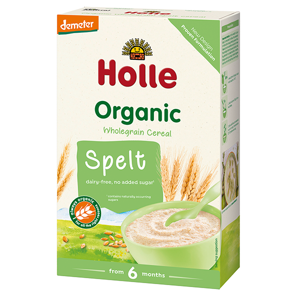 Organic Spelt Baby Porridge - CRUMPLED CORNERS