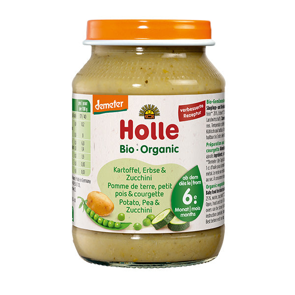 Organic Potato, Peas & Zucchini Baby Food