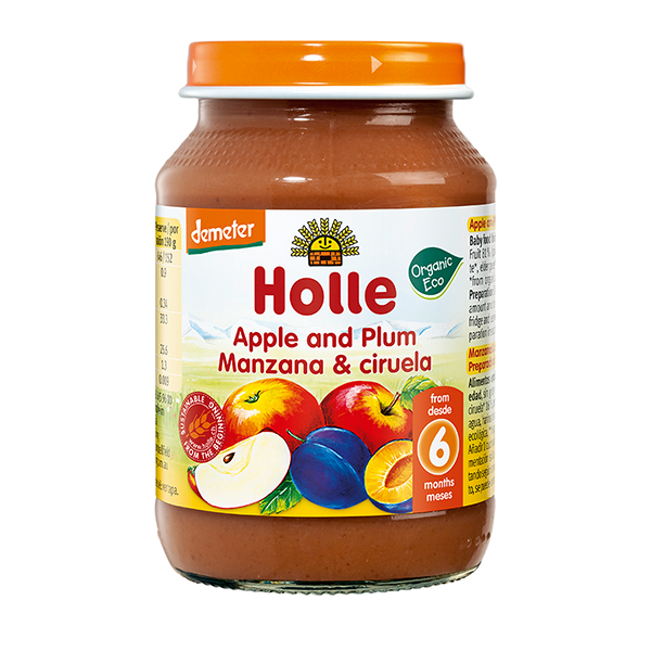 Organic Apple & Plum Baby Food