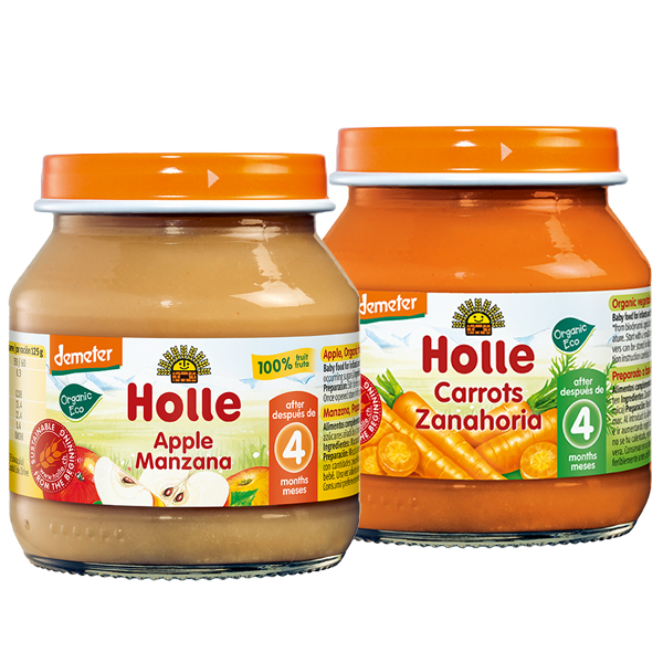 Organic Baby Weaning Starter Mixed Jars Pack