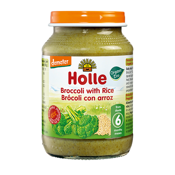 Organic Broccoli with Rice