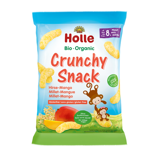 Organic Crunchy Snack Millet-Mango